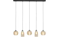 Goossens hanglamp soleil zwart metaal - 8228445-01