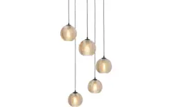Goossens hanglamp soleil zwart metaal - 8228446-01