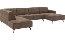 Goossens u bank hercules bruin microvezel - 8229329-01-gespiegeld