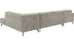 Goossens u bank hercules grijs microvezel - 8229330-01