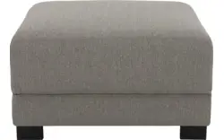 Goossens voetenbank my style grijs stof - 8229338-01