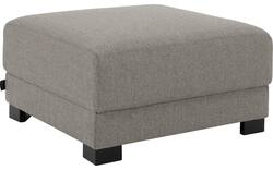 Goossens voetenbank my style grijs stof - 8229338-02