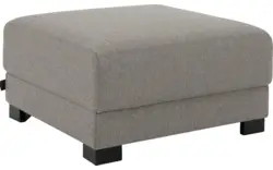 Goossens voetenbank my style grijs stof - 8229338-01