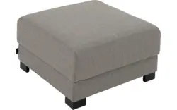 Goossens voetenbank my style grijs stof - 8229338-01
