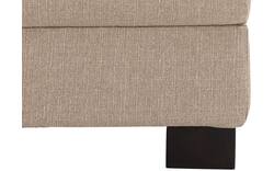 Goossens voetenbank my style bruin stof - 8229340-01