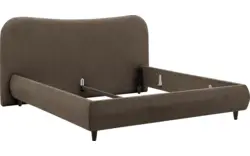 Goossens bedframe pecaro groen stof - 8229395-01