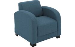 Goossens fauteuil my style blauw stof - 8229438-01