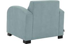 Goossens fauteuil my style blauw microvezel - 8229446-01