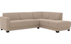 Goossens loungebank my style bruin stof - 8229459-02