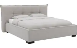 Goossens bedframe bolzano grijs stof - 8229491-01