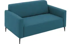 Goossens zitbank key west blauw stof - 8229507-01