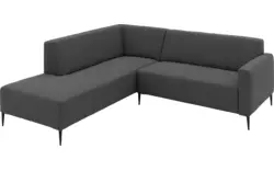 Goossens hoeksalon key west grijs stof - 8229528-01