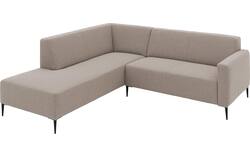 Goossens hoeksalon key west grijs stof - 8229529-01
