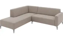Goossens hoeksalon key west grijs stof - 8229529-01
