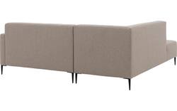 Goossens hoeksalon key west grijs stof - 8229529-01