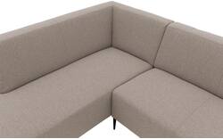 Goossens hoeksalon key west grijs stof - 8229529-01