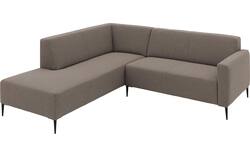 Goossens hoeksalon key west bruin stof - 8229530-01