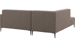Goossens hoeksalon key west bruin stof - 8229530-01