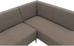 Goossens hoeksalon key west bruin stof - 8229530-01-gespiegeld