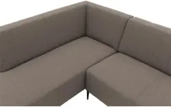 Goossens hoeksalon key west bruin stof - 8229530-01
