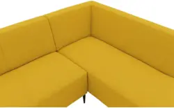 Goossens hoeksalon key west geel stof - 8229531-01-gespiegeld