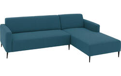 Goossens loungebank key west blauw stof - 8229533-01-gespiegeld