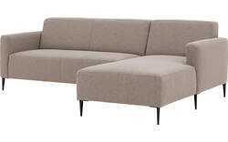 Goossens loungebank key west grijs stof - 8229535-02-gespiegeld