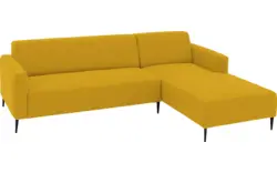 Goossens loungebank key west geel stof - 8229536-01-gespiegeld