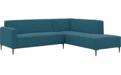Goossens hoeksalon key west blauw stof - 8229538-01