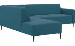 Goossens hoeksalon key west blauw stof - 8229538-01-gespiegeld