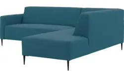 Goossens hoeksalon key west blauw stof - 8229538-01