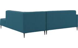 Goossens hoeksalon key west blauw stof - 8229538-01