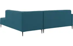 Goossens hoeksalon key west blauw stof - 8229538-01