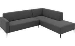Goossens hoeksalon key west grijs stof - 8229539-01
