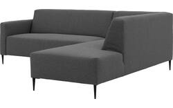 Goossens hoeksalon key west grijs stof - 8229539-01