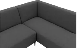 Goossens hoeksalon key west grijs stof - 8229539-01