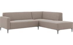 Goossens hoeksalon key west grijs stof - 8229540-01