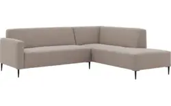 Goossens hoeksalon key west grijs stof - 8229540-01