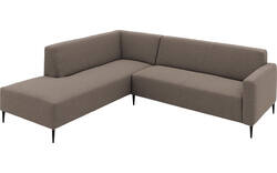 Goossens hoeksalon key west bruin stof - 8229541-01-gespiegeld