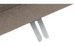 Goossens hoeksalon key west bruin stof - 8229541-01