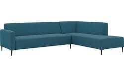 Goossens hoeksalon key west blauw stof - 8229544-02