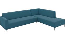 Goossens hoeksalon key west blauw stof - 8229544-01