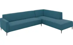 Goossens hoeksalon key west blauw stof - 8229544-01