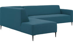 Goossens hoeksalon key west blauw stof - 8229544-01-gespiegeld