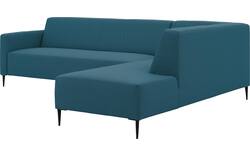 Goossens hoeksalon key west blauw stof - 8229544-01