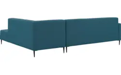 Goossens hoeksalon key west blauw stof - 8229544-01