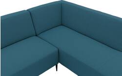 Goossens hoeksalon key west blauw stof - 8229544-01