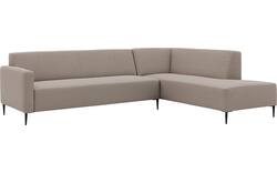 Goossens hoeksalon key west grijs stof - 8229546-01