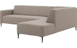 Goossens hoeksalon key west grijs stof - 8229546-01