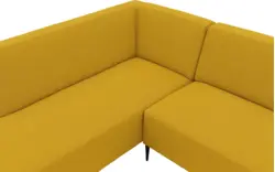 Goossens hoeksalon key west geel stof - 8229548-01-gespiegeld